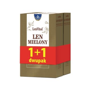 Len mielony 200 g + 200 g