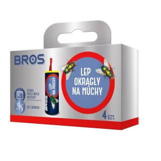 Lep na muchy okrągły 4-pak