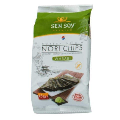 SNACKI NORI WASABI SENSOY 4,5gr SNACKI NORI WASABI SENSOY 4,5gr