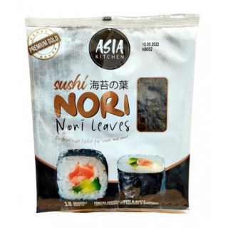 Wodorosty do sushi Nori Gold 10 arkuszy Algi