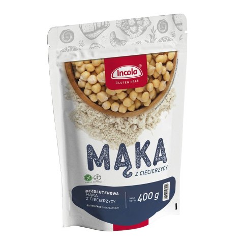 Mąka z ciecierzycy bezglutenowa 400 g