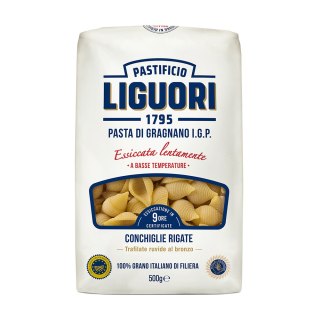 Makaron Liguori IGP Conchiglie Rigate 500G