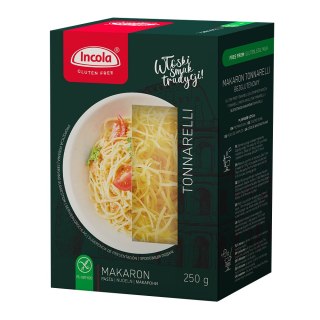 Makaron bezglutenowy Tonnarelli Incola 250g