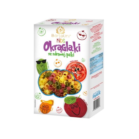 Makaron dla dzieci okrąglaki ze Zdrowej Paki 250 g Makaron dla dzieci okrąglaki ze Zdrowej Paki 250 g