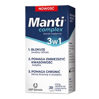 Manti Complex 3 w 1 20 tabletek