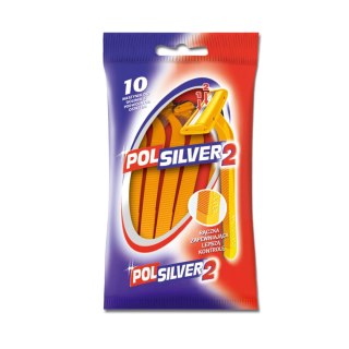 Maszynka do golenia jednorazowa z podwójnym ostrzem, torebka 10 szt