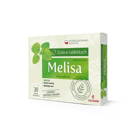 Melisa 30 tabletek Melisa 30 tabletek