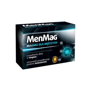 MenMag Magnez dla mężczyzn 30 tabletek