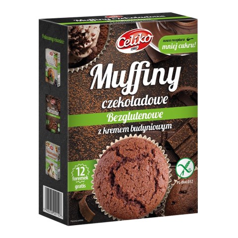 Muffiny czekoladowe z kremem budyniowym 310 g Muffiny czekoladowe z kremem budyniowym 310 g