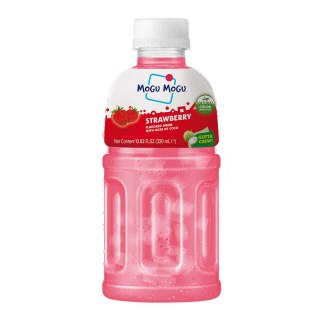 Napój o smaku truskawkowym z galaretką kokosową 320 ml