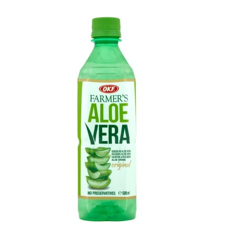 Napój z cząstkami aloesu naturalny 500 ml Napój z cząstkami aloesu naturalny 500 ml