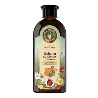 Naturalny balsam do włosów z propolisem kwiatowym i pokrzywą