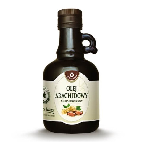 Olej archaidowy nierafinowany 250 ml Olej archaidowy nierafinowany 250 ml