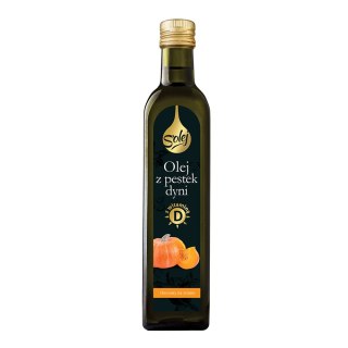 Olej z pestek dyni z witaminą D 250 ml