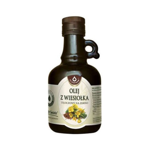 Olej z wiesiołka tłoczony na zimno 250 ml Olej z wiesiołka tłoczony na zimno 250 ml