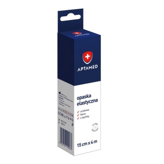 Opaska elastyczna z zapinką 15 cm x 4 m