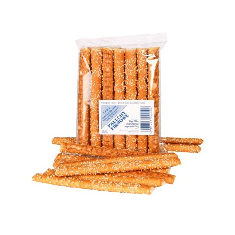 Paluchy firmowe z sezamem 100 g Paluchy firmowe z sezamem 100 g