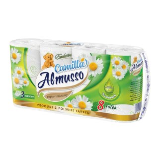 Papier toaletowy Camilla 3 warstwowy 8 szt.