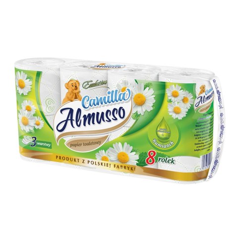 Papier toaletowy Camilla 3 warstwowy 8 szt. Papier toaletowy Camilla 3 warstwowy 8 szt.