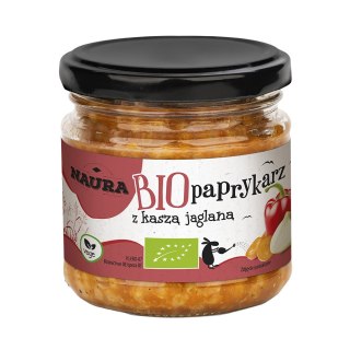 Paprykarz z kaszą jaglaną wegański BIO 190 g