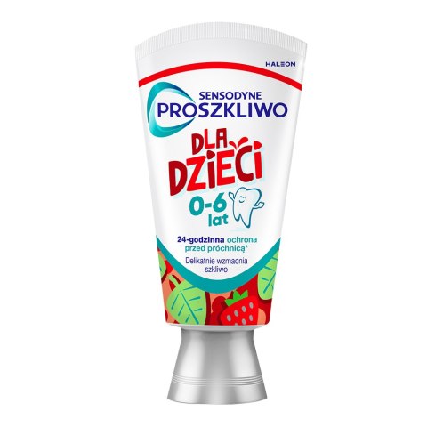 Pasta do zębów ProSzkliwo dla dzieci 0-6 lat 50 ml Pasta do zębów ProSzkliwo dla dzieci 0-6 lat 50 ml