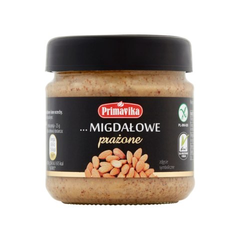 Pasta migdałowa prażona 185 g Pasta migdałowa prażona 185 g