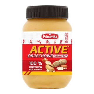 Pasta orzechowa 100% Active bezglutenowa 470 g