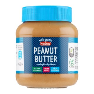 Pasta orzechowa z prażonych orzechów arachidowych bezglutenowa 350 g