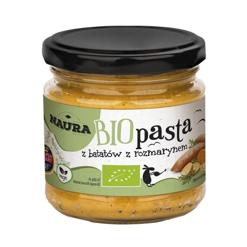 Pasta z batatów z rozmarynem BIO 190 g Pasta z batatów z rozmarynem BIO 190 g
