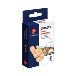 Plastry zestaw uniwersalny 20 sztuk