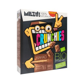 Płatki Crunchies żytnio-owsiane kakaowe BIO 250 g