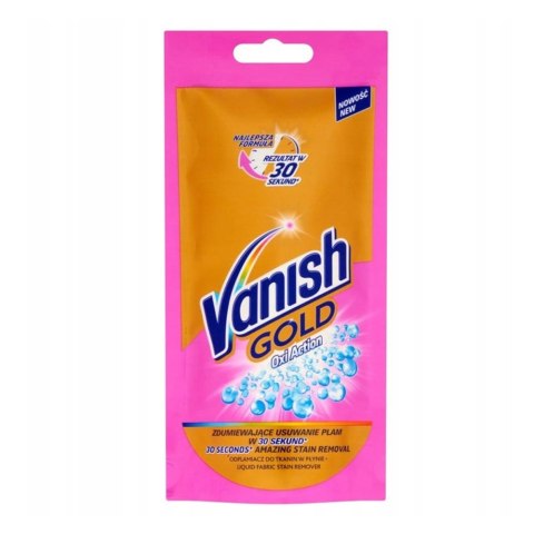 Płyn do odplamiania tkanin Gold Oxi Action Pink 100 ml Płyn do odplamiania tkanin Gold Oxi Action Pink 100 ml