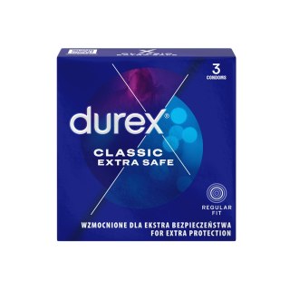 Prezerwatywy Extra Safe grubsze nawilżające 3 szt.
