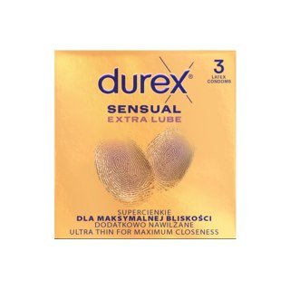 Prezerwatywy Sensual Extra Lube 3 szt.
