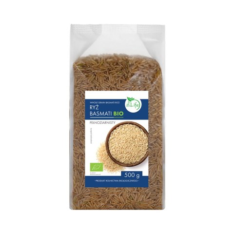 Ryż pełnoziarnisty Basmati BIO 500 g Ryż pełnoziarnisty Basmati BIO 500 g