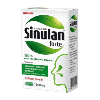 Sinulan Forte 15 tabletek