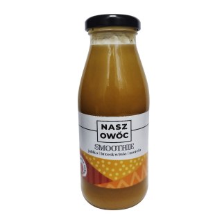 Smoothie jabłko, brzoskwinia i morela bez dodatku cukru 230 ml