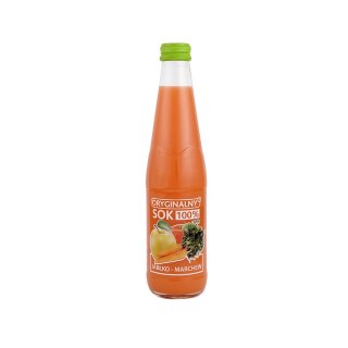 Sok jabłko-marchew 100% NFC bez dodatku cukru 330 ml