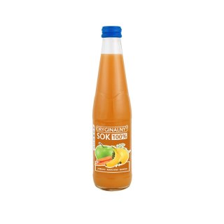 Sok jabłko-marchew-banan bez dodatku cukru 330 ml