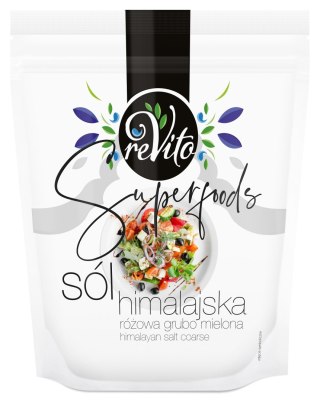 Sól himalajska gruboziarnista różowa 500 g