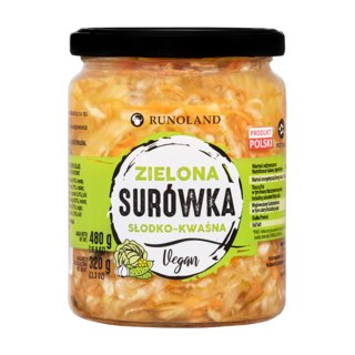 Surówka zielona słodko-kwaśna bezglutenowa 480 g
