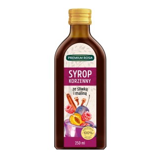 Syrop korzenny śliwkowo-malinowy 250 ml