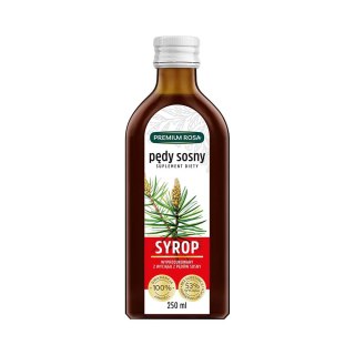 Syrop z pędów sosny bez dodatku kwasku cytrynowego 250 ml