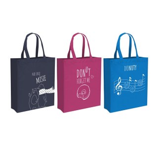 Torba na zakupy z polipropylenu mix 32/17/36 cm
