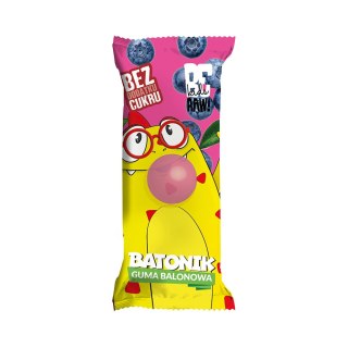 Baton bez dodatku cukru Guma Balonowa bezglutenowy 25 g