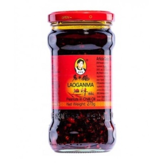 Chrupiące orzechy w oleju chili 275 g Laoganma