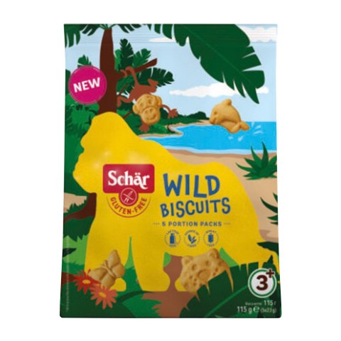 LUZ: Ciastka zwierzątka bezglutenowe 115 g