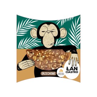Ciastko ŁAN z białkiem orzechowym i cukrem kokosowym 40 g