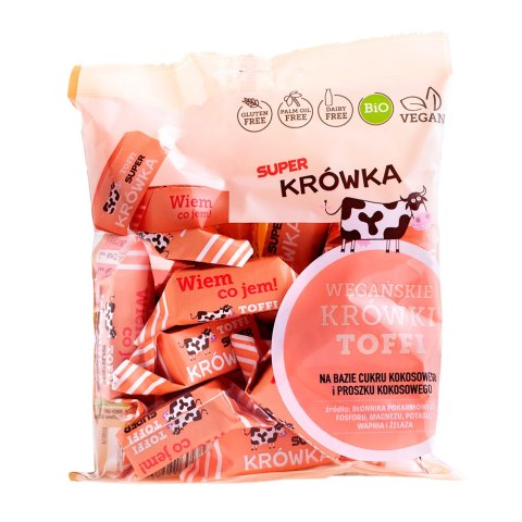 Cukierki krówki smak toffi bez mleka BIO 150 g Cukierki krówki smak toffi bez mleka BIO 150 g