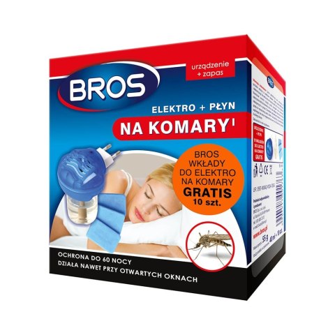 Elektro + płyn na komary do stosowania wewnątrz budynku Elektro + płyn na komary do stosowania wewnątrz budynku